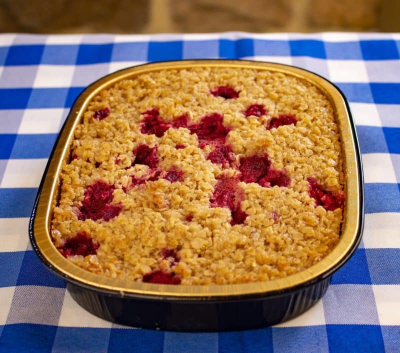 Raspberry Baked Oatmeal 1#