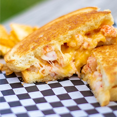 mouthwatering lobster melt with our cheese at september farm