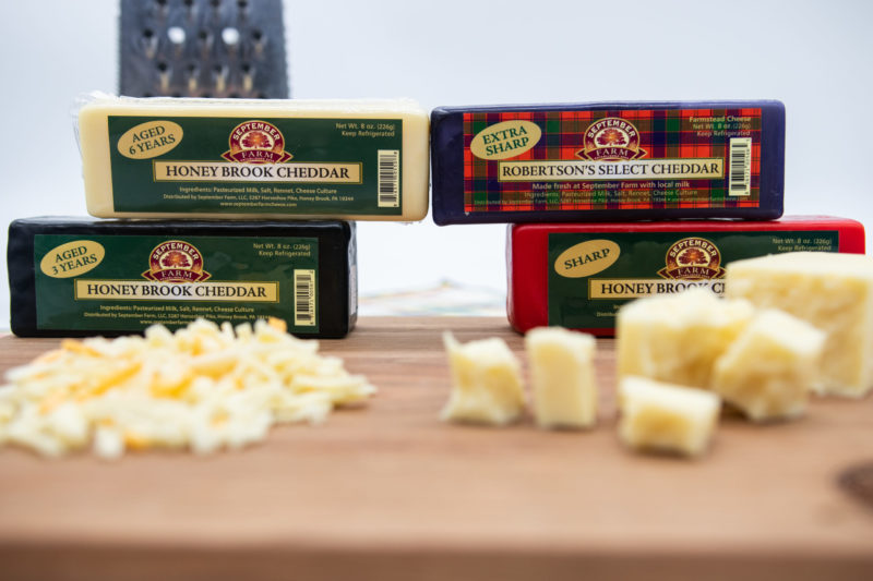 four ages of cheddar