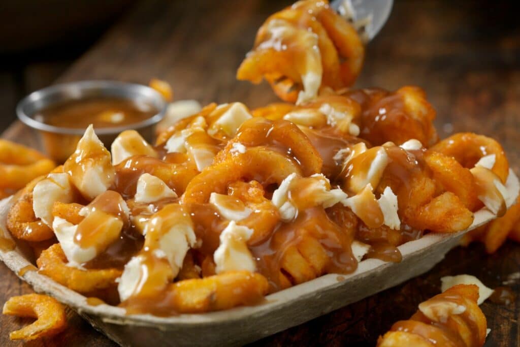 what are cheese curds- poutine